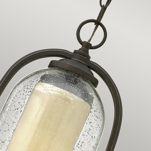 Quincy 1 Light Chain Lantern Elstead small 2