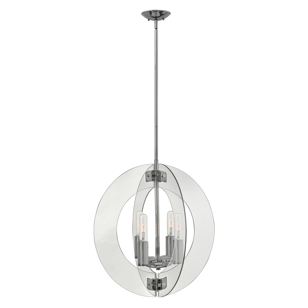 Solstice 4 Light Chandelier Elstead