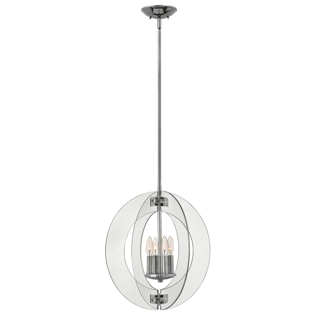 Solstice 4 Light Pendant Chandelier Elstead