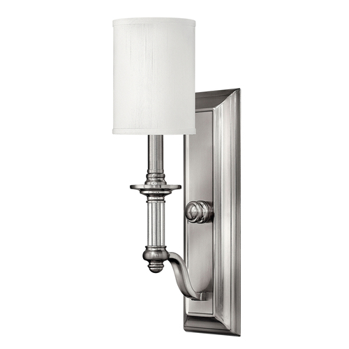 Check Sussex 1 Light Wall Light Elstead