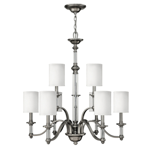 Sussex 9 Light Chandelier Elstead small 0