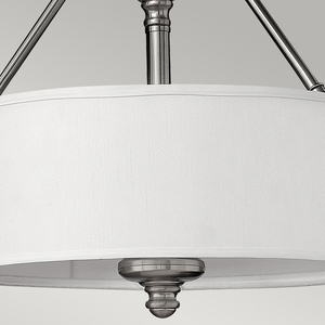 Sussex 3 Light Semi-Flush Elstead small 3