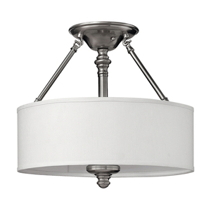 Sussex 3 Light Semi-Flush Elstead small 0