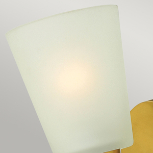 Zelda 1 Light Wall Light - Vintage Brass Elstead small 3