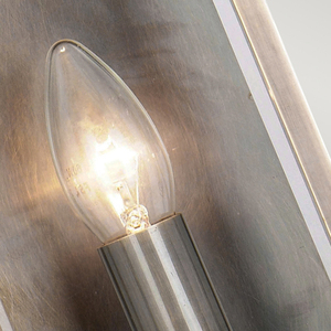 Holborn 1 Light Half Lantern Small - Dark Bronze Elstead small 3