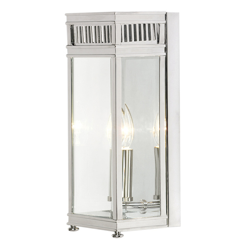 Check Holborn 1 Light Half Lantern Small - Polished Chrome Elstead