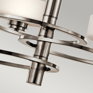 Aleeka 3 Light Chandelier Elstead small 1