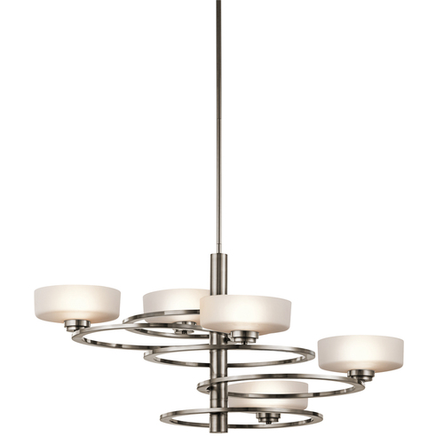 Check Aleeka 5 Light Chandelier Elstead