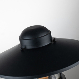 Klampenborg 1 Light Pedestal with PIR - Black Elstead small 2