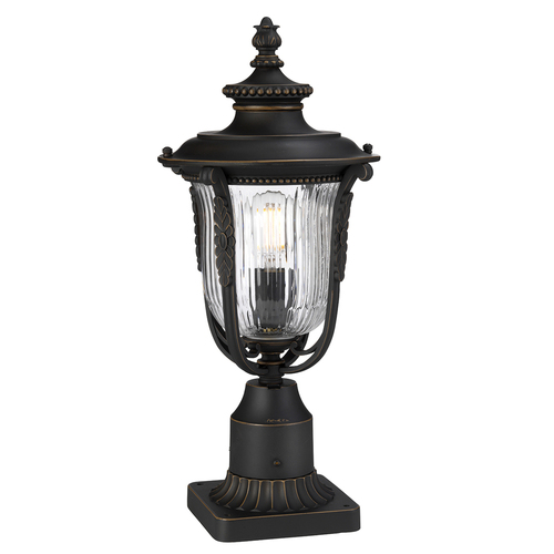 Check Luverne 1 Pedestal Lamp Elstead