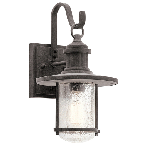 Check Riverwood Medium Wall Lantern Elstead