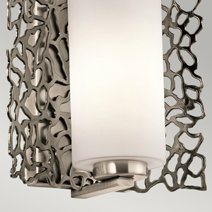 Silver Coral 1 Light Wall Light Elstead small 2