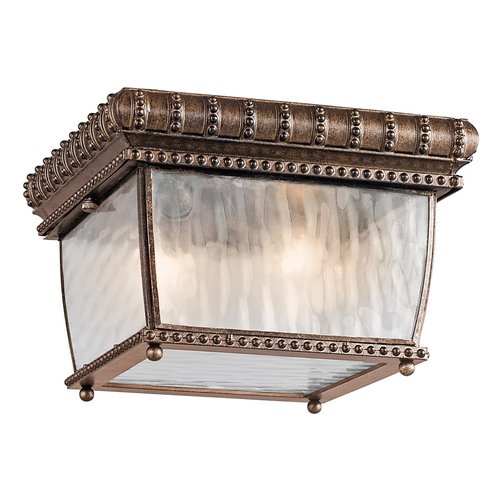 Check Venetian Rain 2 Light Flush Mount Elstead