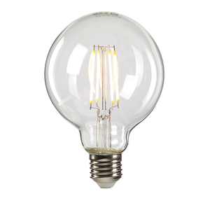 Litec Clear Globe E27 Lamp Elstead small 1