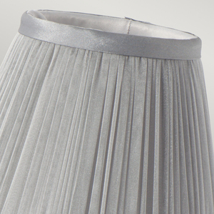 Clip Shades Pleated Grey Chiffon Candle Shade Elstead 1 Clip Shades Pleated Grey Chiffon Candle Shade Elstead small 1