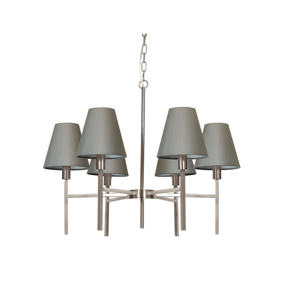 Lucerne 6 Light Chandelier Elstead