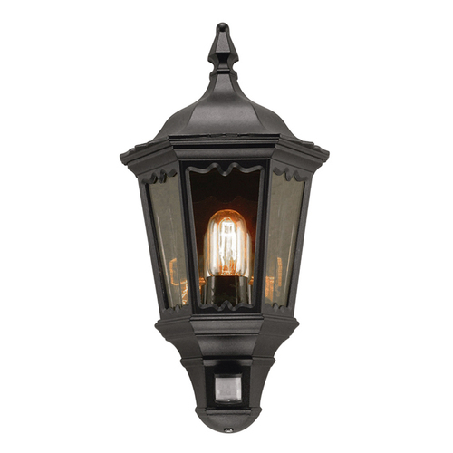 Check Medstead 1 Light Half Lantern With Pir Sensor Elstead