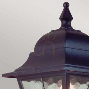 Norfolk 1 Light Up Wall Lantern  Elstead small 1