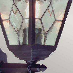 Norfolk 1 Light Up Wall Lantern  Elstead small 3