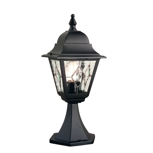 Check Norfolk 1 Light Pedestal Lantern  Elstead