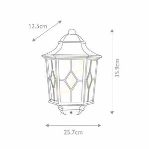 Norfolk 1 Light Half Lantern 2 Elstead small 4