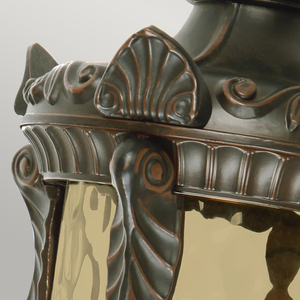 Philadelphia 3 Light Large Wall Lantern - Old Bronze Elstead small 2