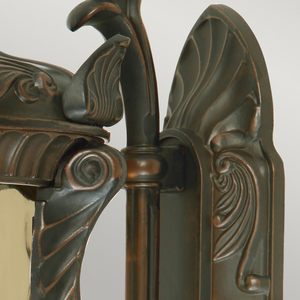 Philadelphia 3 Light Large Wall Lantern - Old Bronze Elstead small 3