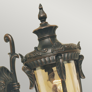 Philadelphia 1 Light Small Wall Lantern -  Old Bronze Elstead small 1