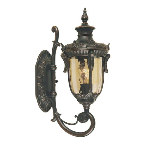 Check Philadelphia 1 Light Small Wall Lantern -  Old Bronze Elstead