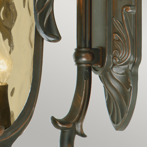Philadelphia 3 Light Large Down Wall Lantern - Old Bronze Elstead small 3