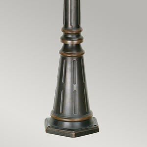 Philadelphia 3 Light Large Lamp Post - Old Bronze Elstead small 3