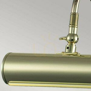 Picture Light 1 Light Small - Polished Brass Elstead small 2