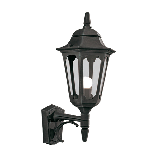 Check Parish 1 Light Up Wall Lantern Elstead