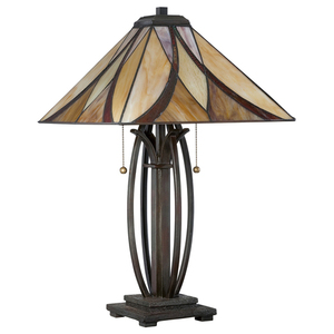 Asheville 2 Light Table Lamp Elstead small 1