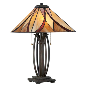 Asheville 2 Light Table Lamp Elstead small 0