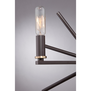 Carnegie 3 Light Chandelier Elstead small 4