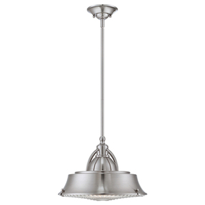 Cody 2 Light Pendant in Brushed Nickel Elstead small 3