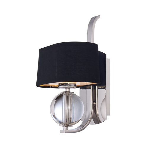 Check Uptown Gotham 1 Light Wall Light Elstead