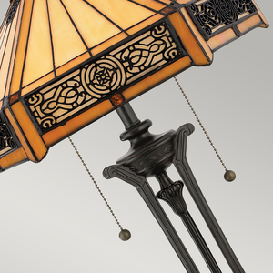 INDUS 2 Tifanny Table Lamp - Elstead small 2