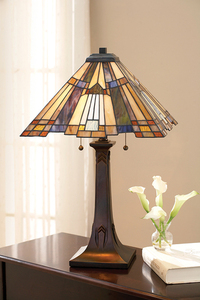 Inglenook 2 Light Table Lamp Elstead small 1