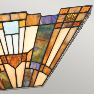 INGLENOOK 2 Tiffany wall lamp - Elstead small 2