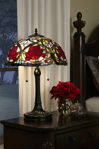 Larissa 2 Light Table Lamp Elstead small 1