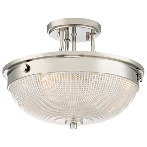 Mantle 2 Light Semi-Flush - Polished Nickel Elstead small 3