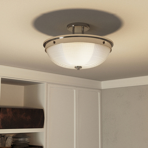 Mantle 2 Light Semi-Flush - Polished Nickel Elstead small 5