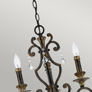 Marquette 3 Light Chandelier Elstead small 2