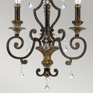 Marquette 3 Light Chandelier Elstead small 4