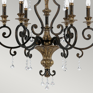 Marquette 6 Light Chandelier Elstead small 5