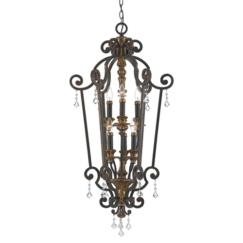 Check Marquette 6 Light Chandelier Elstead