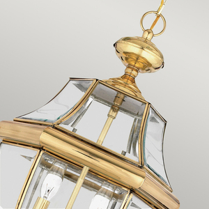 Newbury 2 Light Large Chain Lantern Elstead small 1