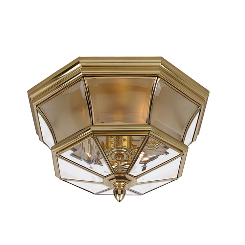 Check Newbury 3 Light Flush Mount Elstead